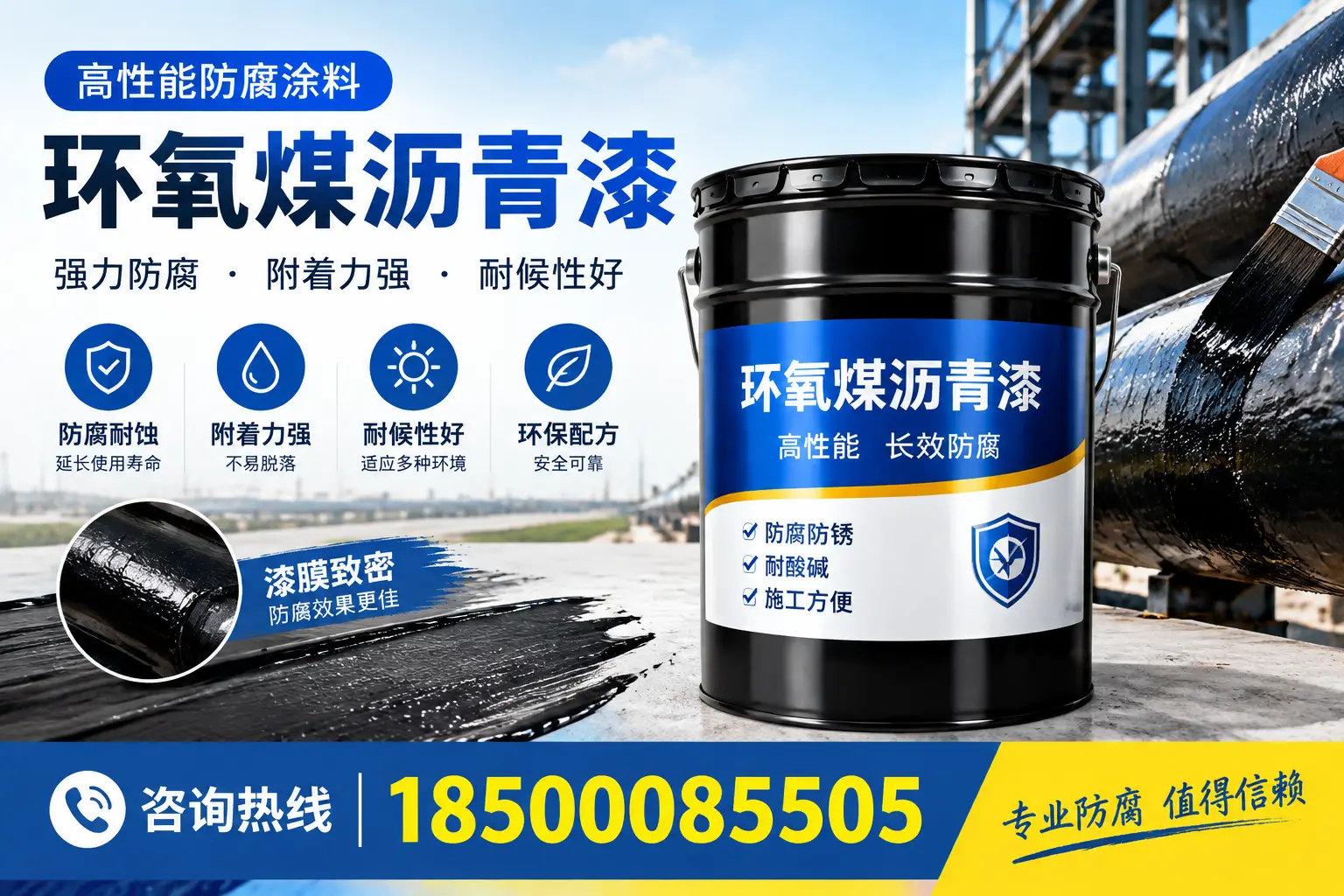 环氧煤沥青漆使用中的常见问题解答，自贡用户必看